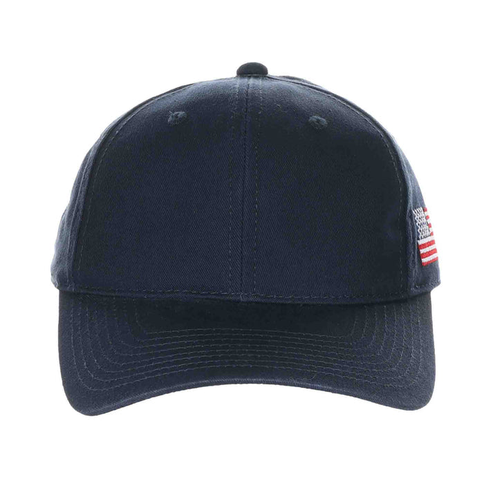 Top Gun USA Flag Structured Cotton Baseball Cap - DPC Hats Cap Dorfman Hat Co.