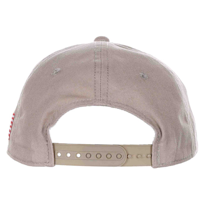Top Gun USA Flag Structured Cotton Baseball Cap - DPC Hats Cap Dorfman Hat Co.