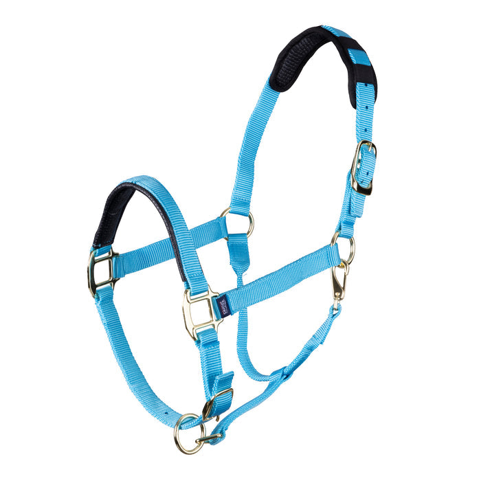 Topaz Leather Breakaway Nylon Headcollar