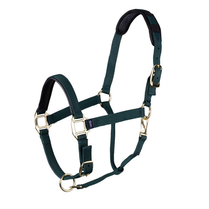Topaz Leather Breakaway Nylon Headcollar
