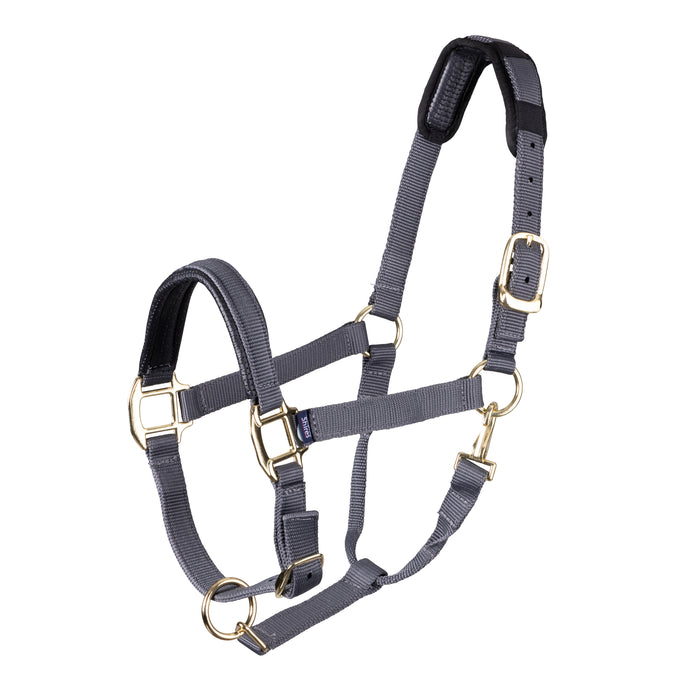 Topaz Leather Breakaway Nylon Headcollar