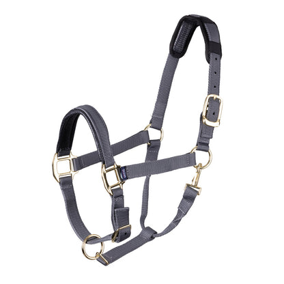 Topaz Leather Breakaway Nylon Headcollar