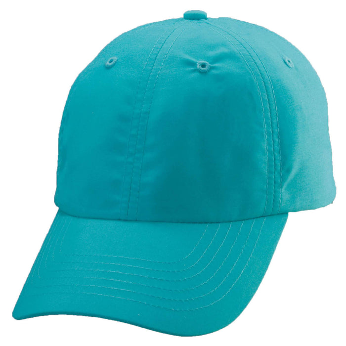 Tropical Trends Microfiber Baseball Cap Cap Dorfman Hat Co. bc253tq Turquoise OS