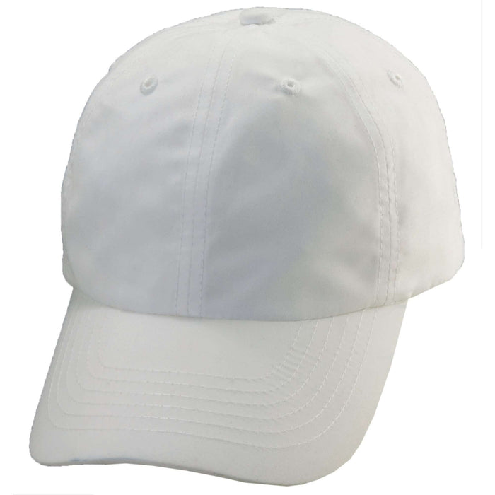 Tropical Trends Microfiber Baseball Cap Cap Dorfman Hat Co. bc253wh White OS