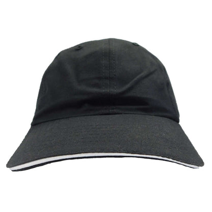 Tropical Trends Sandwiched Cap Cap Dorfman Hat Co. C0003BK Black