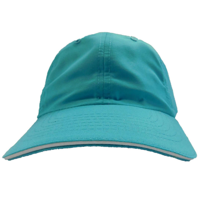 Tropical Trends Sandwiched Cap Cap Dorfman Hat Co. C0003TQ Turquoise