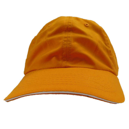 Tropical Trends Sandwiched Cap Cap Dorfman Hat Co. C0003OR Orange