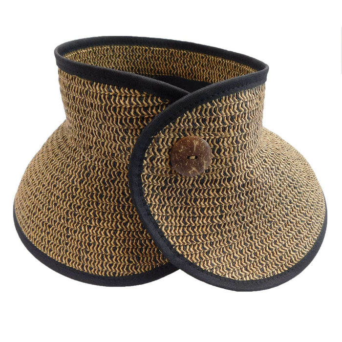 Tropical Trends Wrap-Around Sun Visor Hat Visor Cap Dorfman Hat Co.