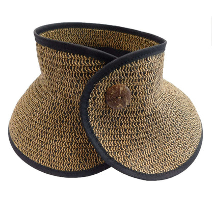 Tropical Trends Wrap-Around Sun Visor Hat Visor Cap Dorfman Hat Co.