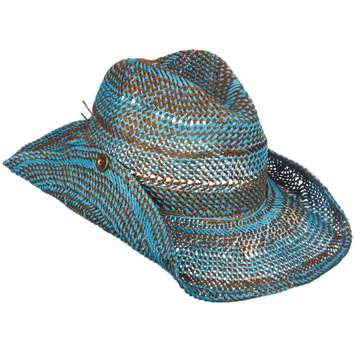 Twisted Toyo Western Cowboy Hat Dorfman Hat Co. WSlt179TQ Turquoise