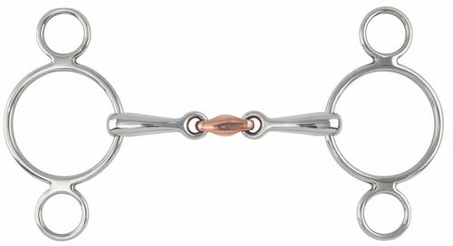 Two Ring Copper Lozenge Gag