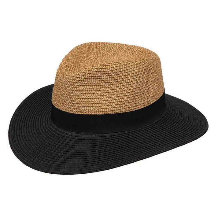 Two Tone UV Blocking Safari Hat - Karen Keith Hats Safari Hat Great hats by Karen Keith BT14-F Toast