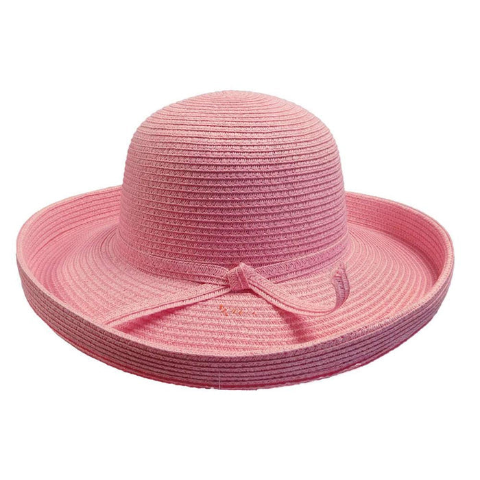 Upturned Brim Solid Color Summer Hat - Jeanne Simmons Hats Kettle Brim Hat Jeanne Simmons Accessories