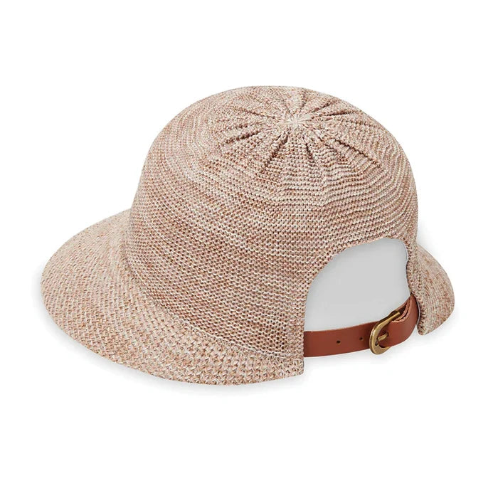 Victoria Cap - Wallaroo Hat Company Facesaver Hat Wallaroo Hats VICC-MC Mixed Camel M/L (58 cm)