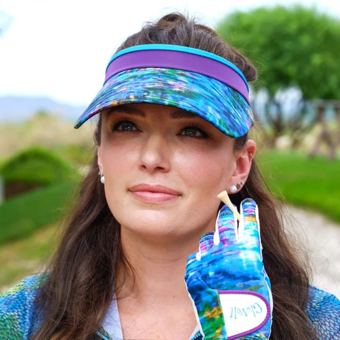 Waterfall Clip On Sun Visor - GloveIt® Golf Hats Visor Cap GloveIt