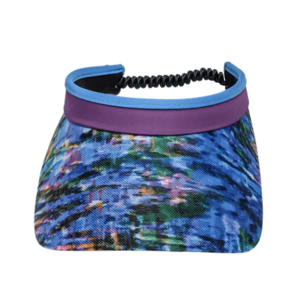 Waterfall Coil Lace Sun Visor - GloveIt® Golf Hats Visor Cap GloveIt
