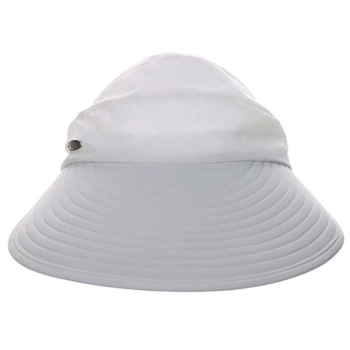 Wide Bill Cap with Open Crown for Ponytail - Panama Jack Hats Cap Panama Jack Hats