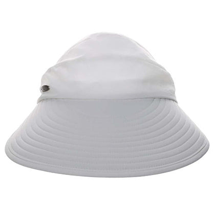 Wide Bill Cap with Open Crown for Ponytail - Panama Jack Hats Cap Panama Jack Hats