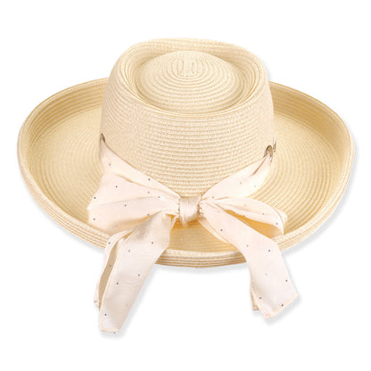 Women's Gambler Hat with Rhinestone Studded Scarf - Sun 'N' Sand Hats Gambler Hat Sun N Sand Hats