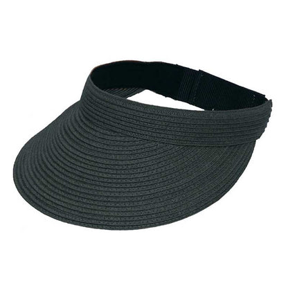 Women's Sun Visor - Karen Keith Collection Visor Cap Great hats by Karen Keith BT88C Black