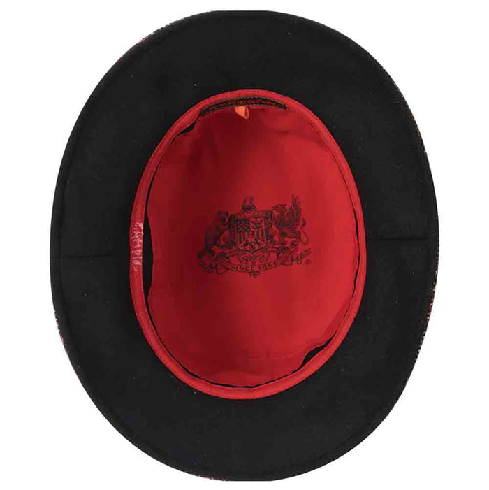 Wool Blend Tweed Patchwork Bucket Hat - Stetson Hats Bucket Hat Stetson Hats
